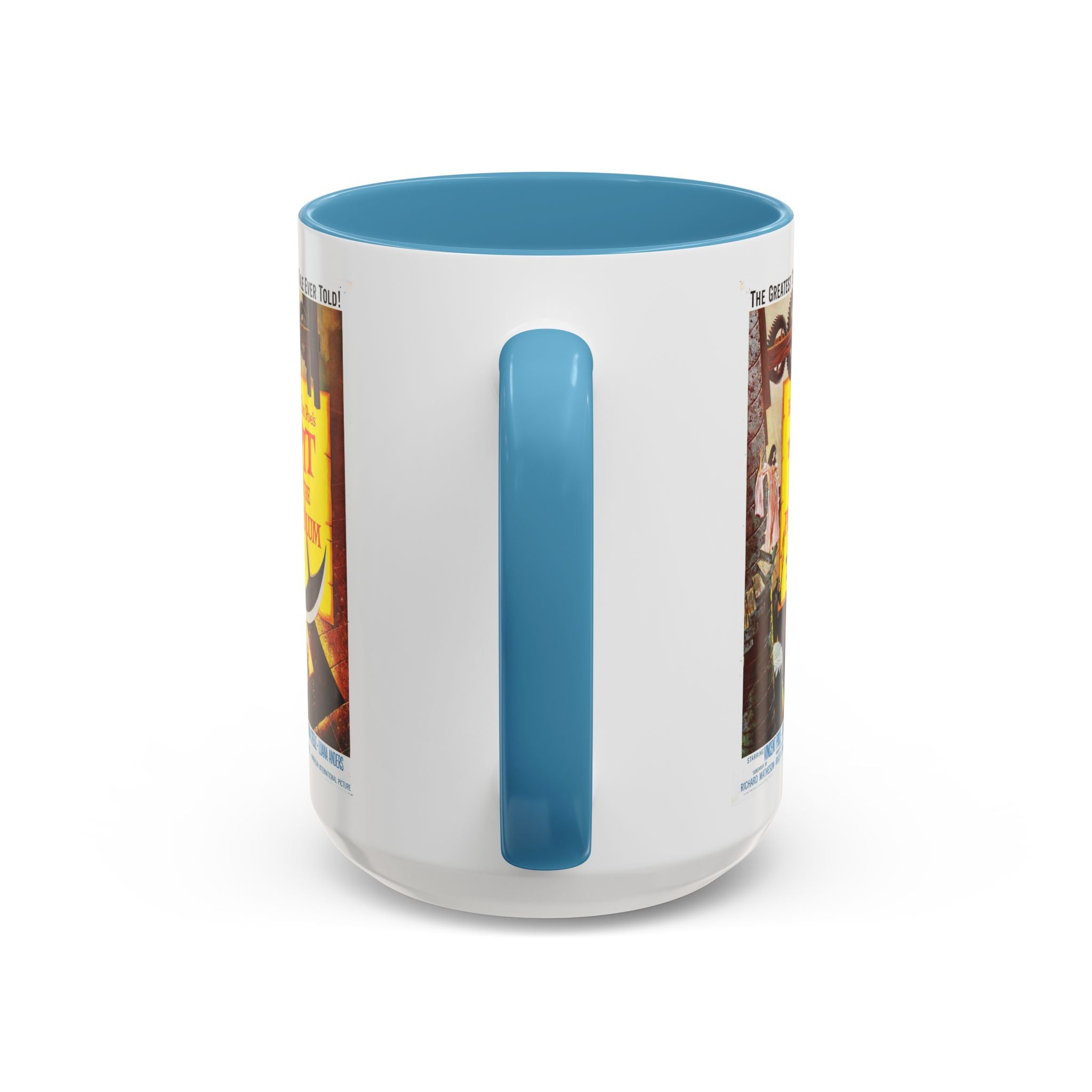 Cult Classic Movie Poster Art Accent Coffee Mug (11, 15oz) - Pit And The Pendulum 1961 - POPvault