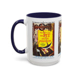 Cult Classic Movie Poster Art Accent Coffee Mug (11, 15oz) - Pit And The Pendulum 1961 - POPvault