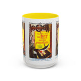 Cult Classic Movie Poster Art Accent Coffee Mug (11, 15oz) - Pit And The Pendulum 1961 - POPvault