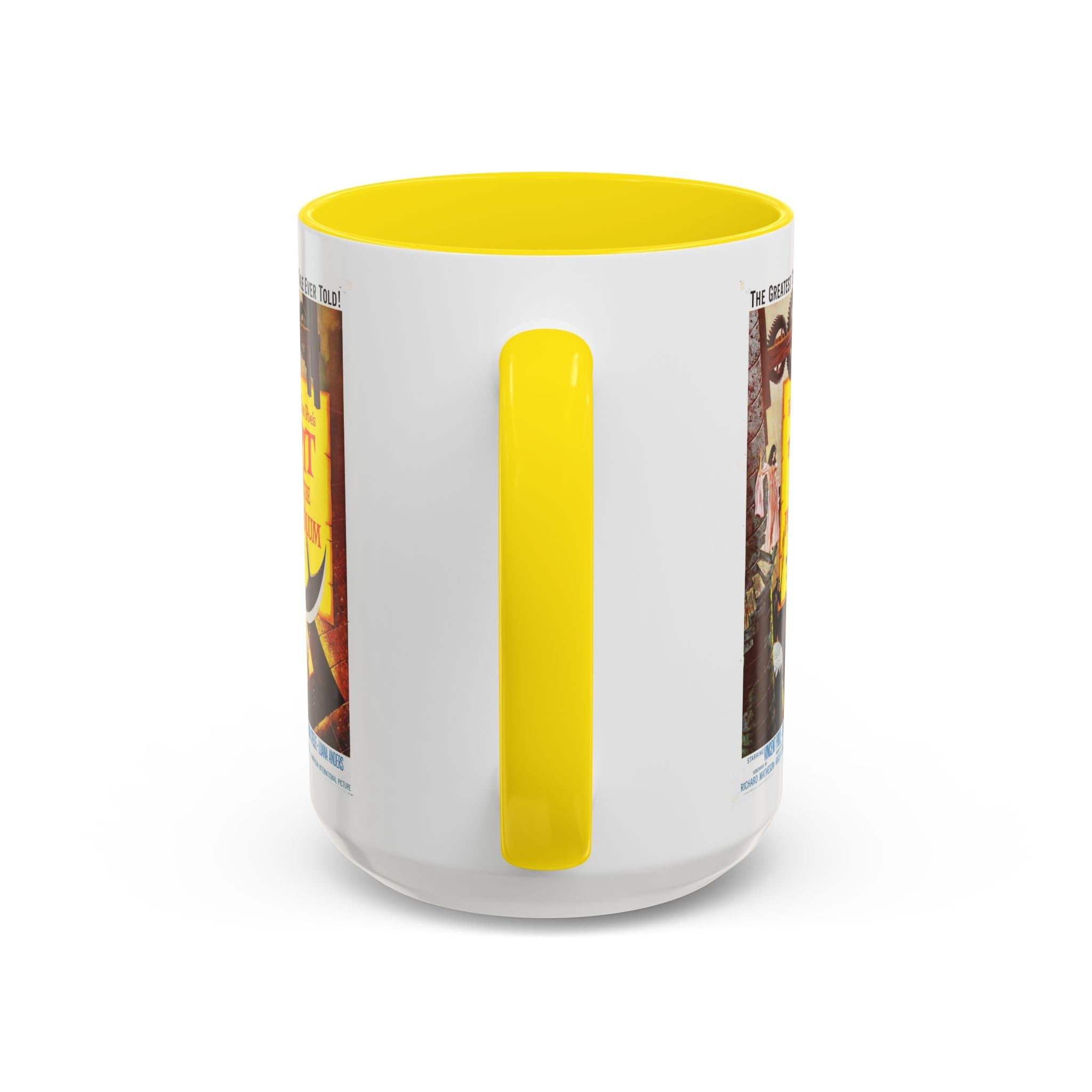 Cult Classic Movie Poster Art Accent Coffee Mug (11, 15oz) - Pit And The Pendulum 1961 - POPvault
