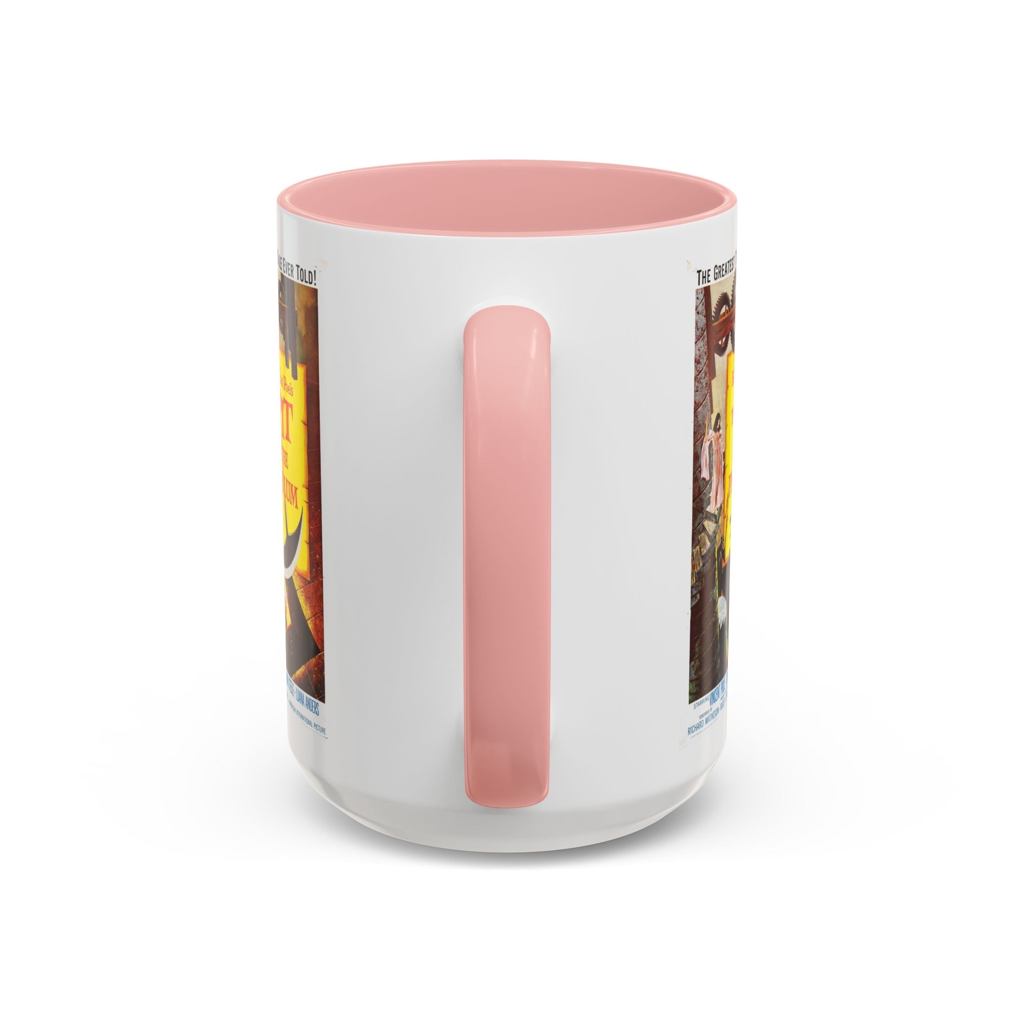 Cult Classic Movie Poster Art Accent Coffee Mug (11, 15oz) - Pit And The Pendulum 1961 - POPvault