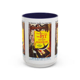 Cult Classic Movie Poster Art Accent Coffee Mug (11, 15oz) - Pit And The Pendulum 1961 - POPvault