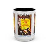 Cult Classic Movie Poster Art Accent Coffee Mug (11, 15oz) - Pit And The Pendulum 1961 - POPvault