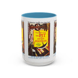 Cult Classic Movie Poster Art Accent Coffee Mug (11, 15oz) - Pit And The Pendulum 1961 - POPvault