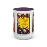 Cult Classic Movie Poster Art Accent Coffee Mug (11, 15oz) - Pit And The Pendulum 1961 - POPvault