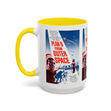 Cult Classic Movie Poster Art Accent Coffee Mug (11, 15oz) - Plan 9 From Outer Space 1959 - POPvault
