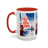 Cult Classic Movie Poster Art Accent Coffee Mug (11, 15oz) - Plan 9 From Outer Space 1959 - POPvault