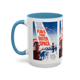 Cult Classic Movie Poster Art Accent Coffee Mug (11, 15oz) - Plan 9 From Outer Space 1959 - POPvault