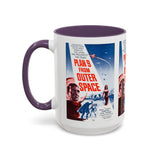 Cult Classic Movie Poster Art Accent Coffee Mug (11, 15oz) - Plan 9 From Outer Space 1959 - POPvault