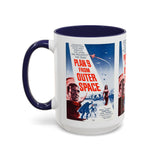 Cult Classic Movie Poster Art Accent Coffee Mug (11, 15oz) - Plan 9 From Outer Space 1959 - POPvault