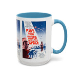 Cult Classic Movie Poster Art Accent Coffee Mug (11, 15oz) - Plan 9 From Outer Space 1959 - POPvault