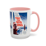 Cult Classic Movie Poster Art Accent Coffee Mug (11, 15oz) - Plan 9 From Outer Space 1959 - POPvault