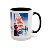 Cult Classic Movie Poster Art Accent Coffee Mug (11, 15oz) - Plan 9 From Outer Space 1959 - POPvault