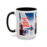 Cult Classic Movie Poster Art Accent Coffee Mug (11, 15oz) - Plan 9 From Outer Space 1959 - POPvault