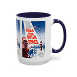 Cult Classic Movie Poster Art Accent Coffee Mug (11, 15oz) - Plan 9 From Outer Space 1959 - POPvault