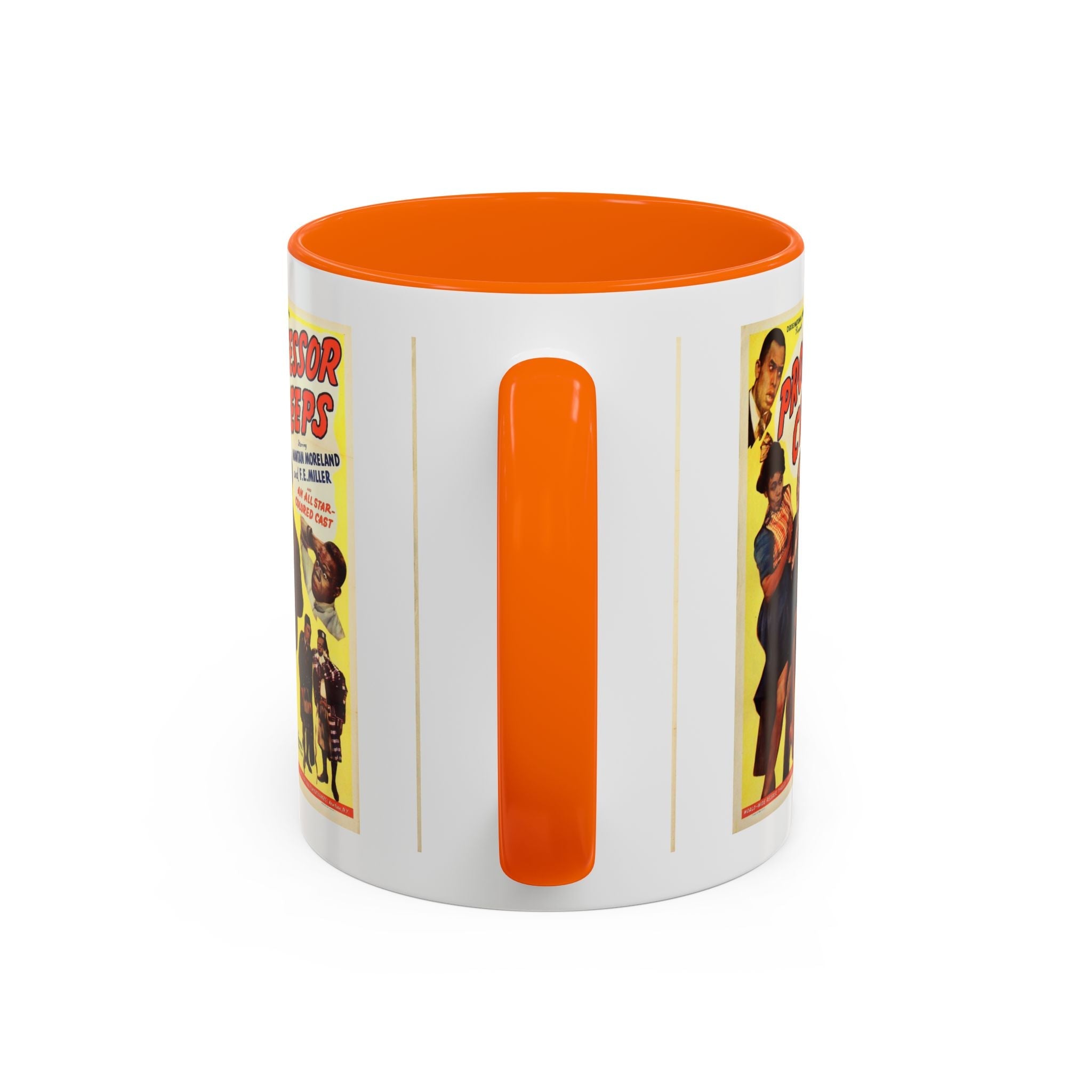 Cult Classic Movie Poster Art Accent Coffee Mug (11, 15oz) - Professor Creeps 1942 - POPvault