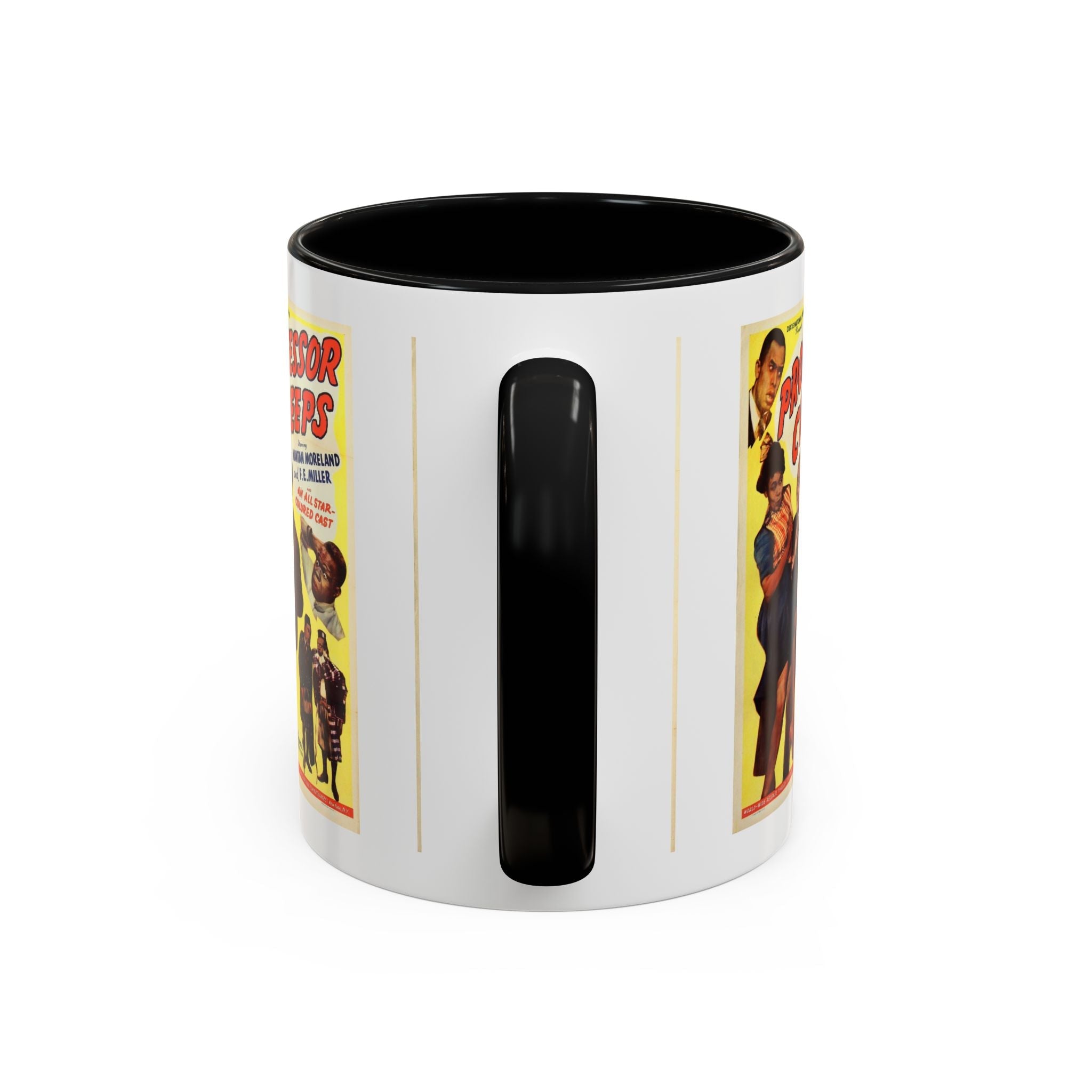 Cult Classic Movie Poster Art Accent Coffee Mug (11, 15oz) - Professor Creeps 1942 - POPvault