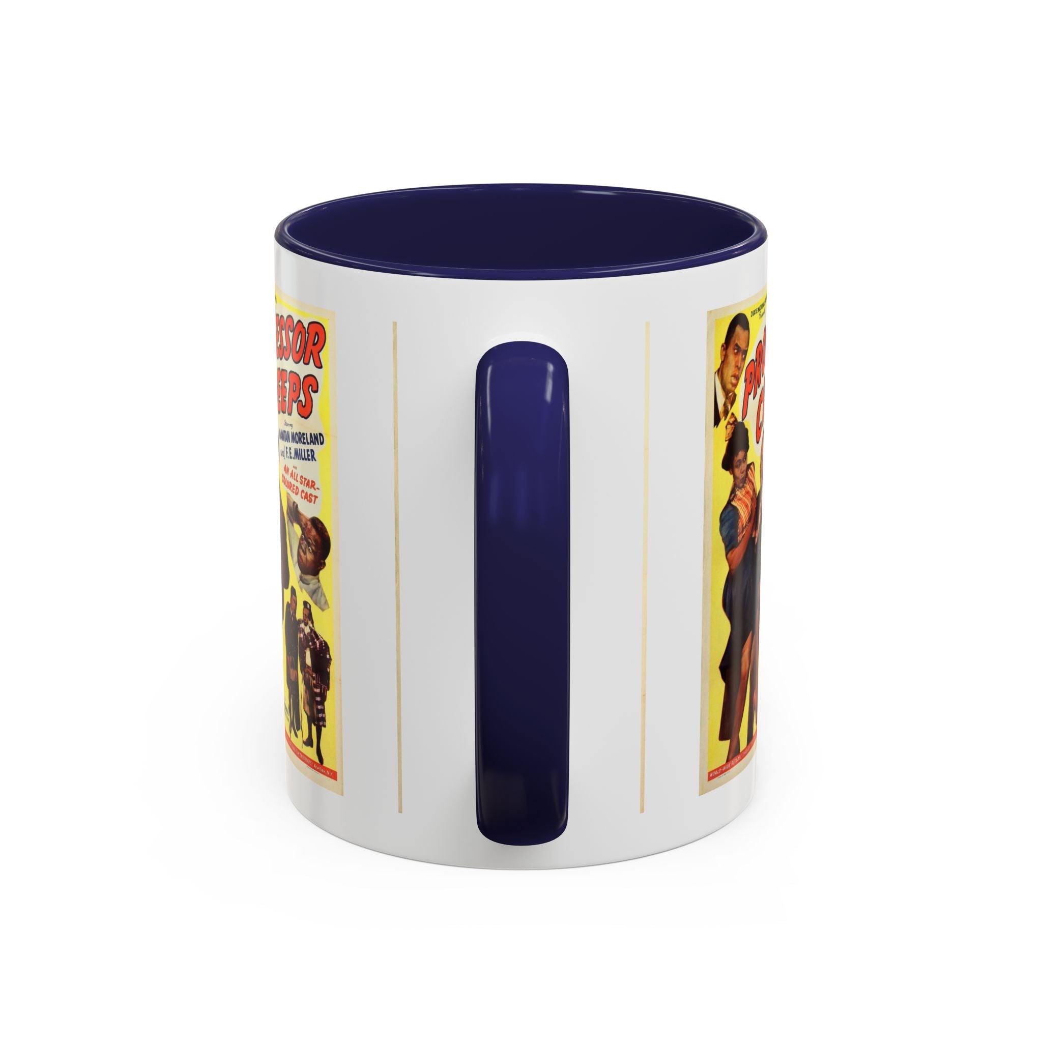 Cult Classic Movie Poster Art Accent Coffee Mug (11, 15oz) - Professor Creeps 1942 - POPvault