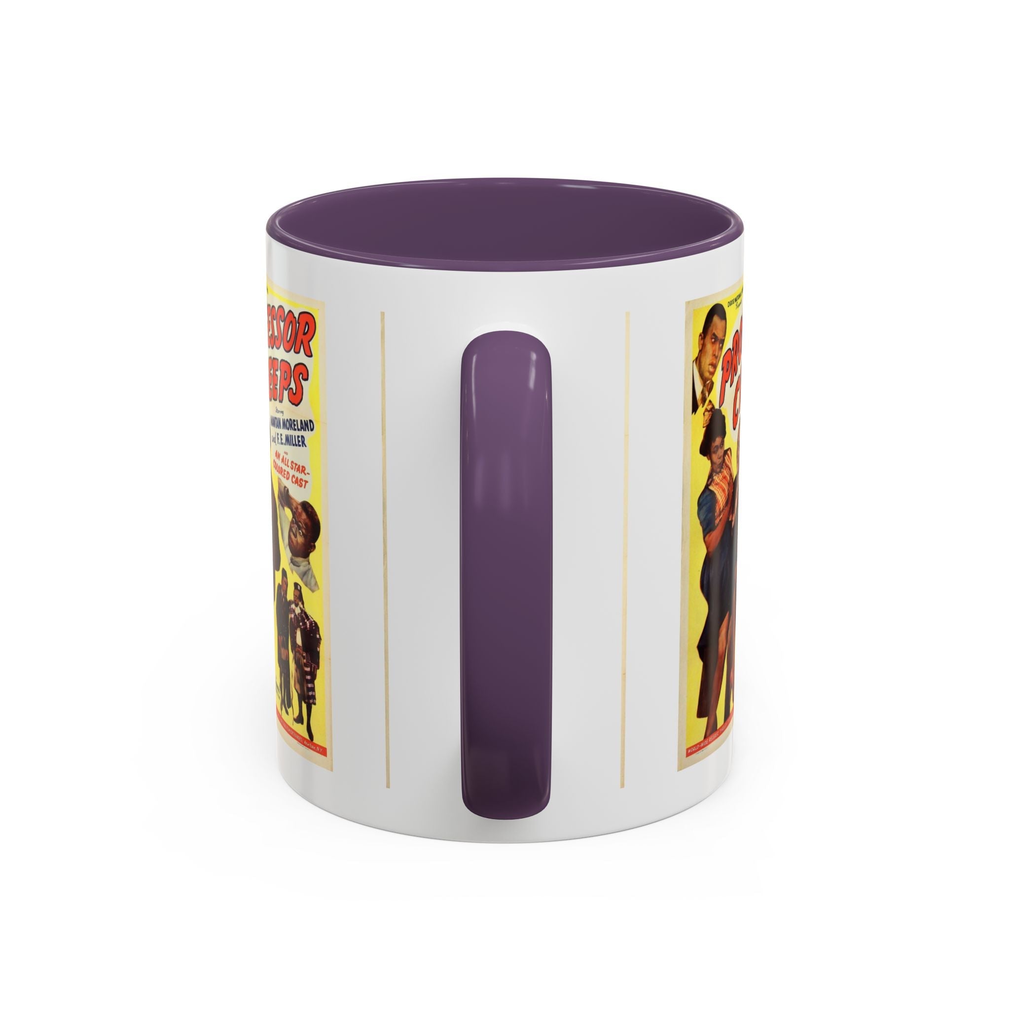 Cult Classic Movie Poster Art Accent Coffee Mug (11, 15oz) - Professor Creeps 1942 - POPvault