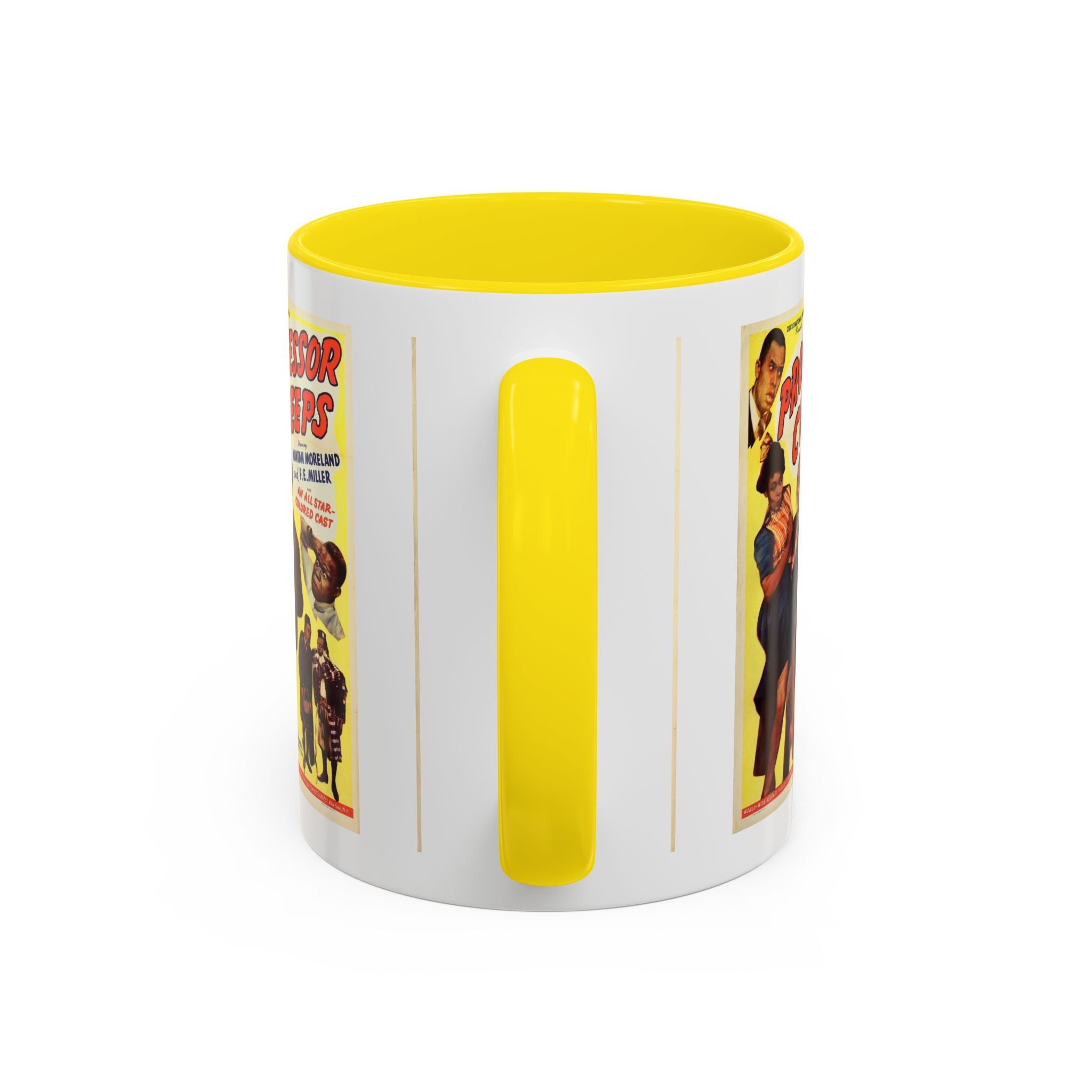 Cult Classic Movie Poster Art Accent Coffee Mug (11, 15oz) - Professor Creeps 1942 - POPvault