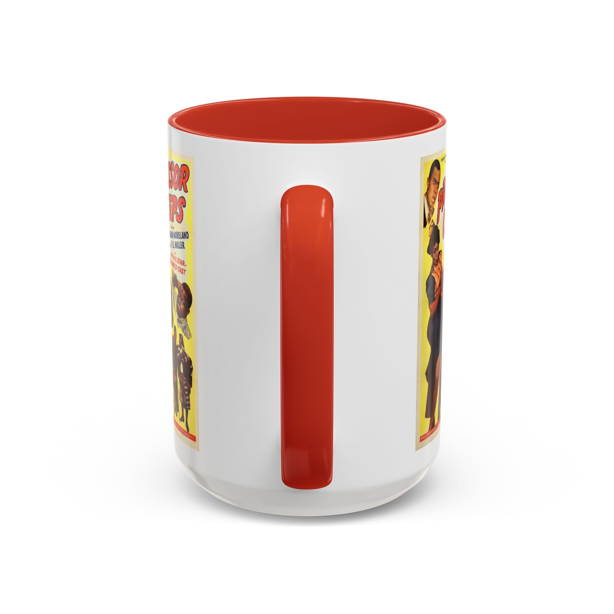 Cult Classic Movie Poster Art Accent Coffee Mug (11, 15oz) - Professor Creeps 1942 - POPvault