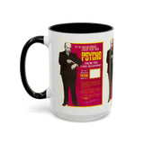 Cult Classic Movie Poster Art Accent Coffee Mug (11, 15oz) - Psycho 1960 - POPvault