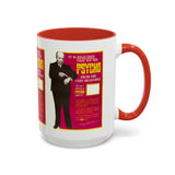 Cult Classic Movie Poster Art Accent Coffee Mug (11, 15oz) - Psycho 1960 - POPvault