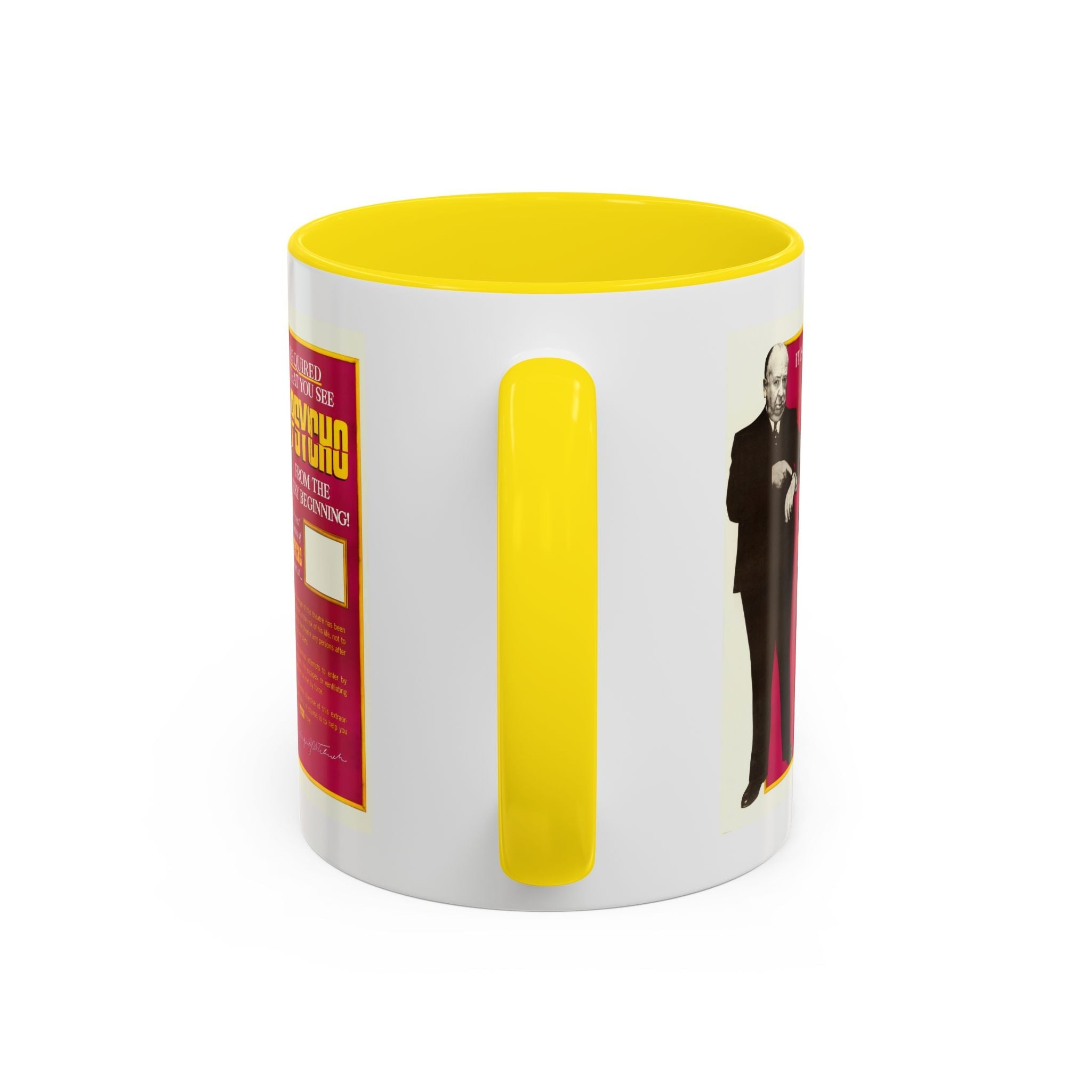 Cult Classic Movie Poster Art Accent Coffee Mug (11, 15oz) - Psycho 1960 - POPvault