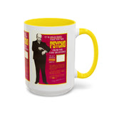 Cult Classic Movie Poster Art Accent Coffee Mug (11, 15oz) - Psycho 1960 - POPvault
