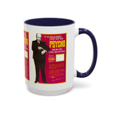Cult Classic Movie Poster Art Accent Coffee Mug (11, 15oz) - Psycho 1960 - POPvault