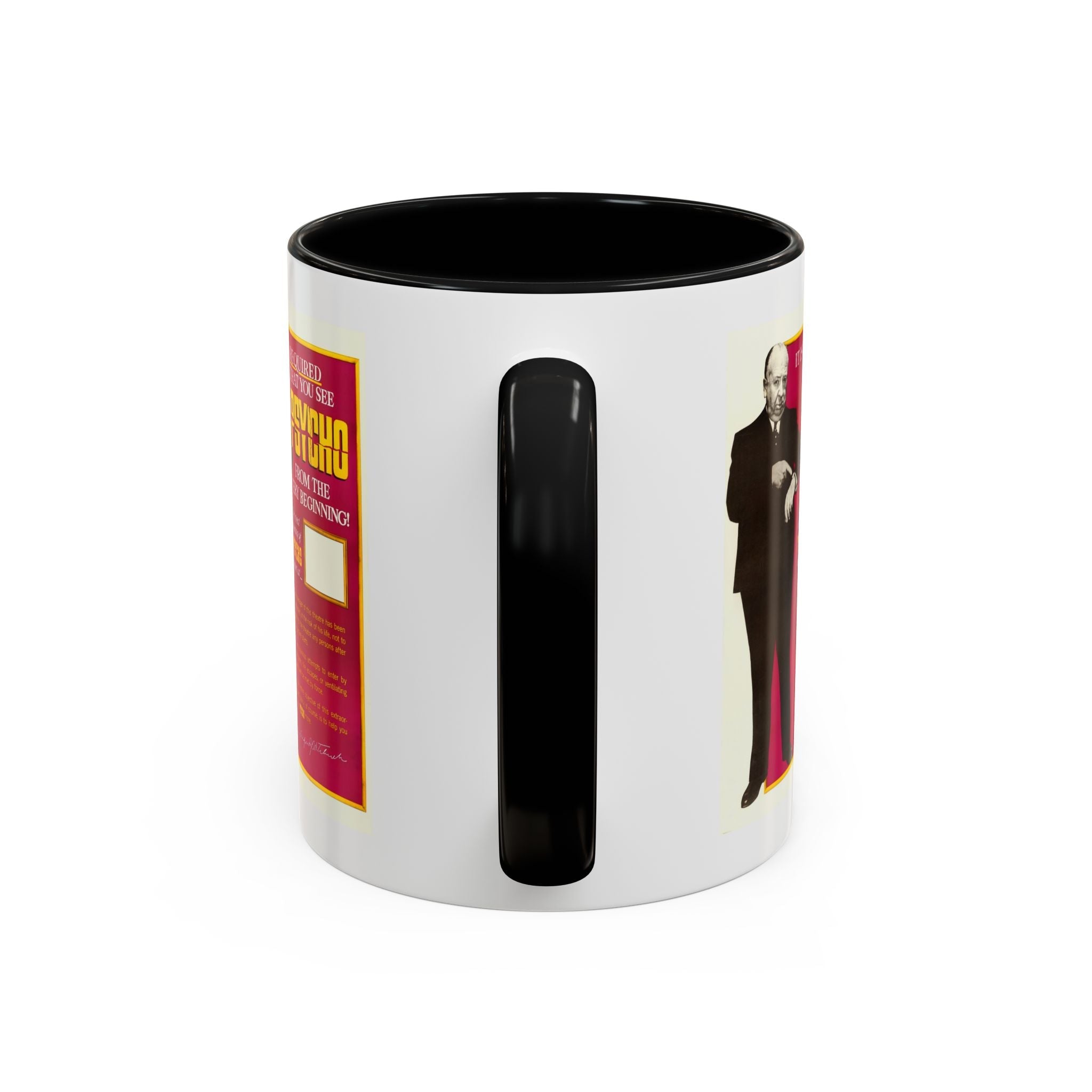 Cult Classic Movie Poster Art Accent Coffee Mug (11, 15oz) - Psycho 1960 - POPvault