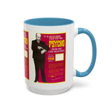 Cult Classic Movie Poster Art Accent Coffee Mug (11, 15oz) - Psycho 1960 - POPvault