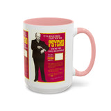 Cult Classic Movie Poster Art Accent Coffee Mug (11, 15oz) - Psycho 1960 - POPvault