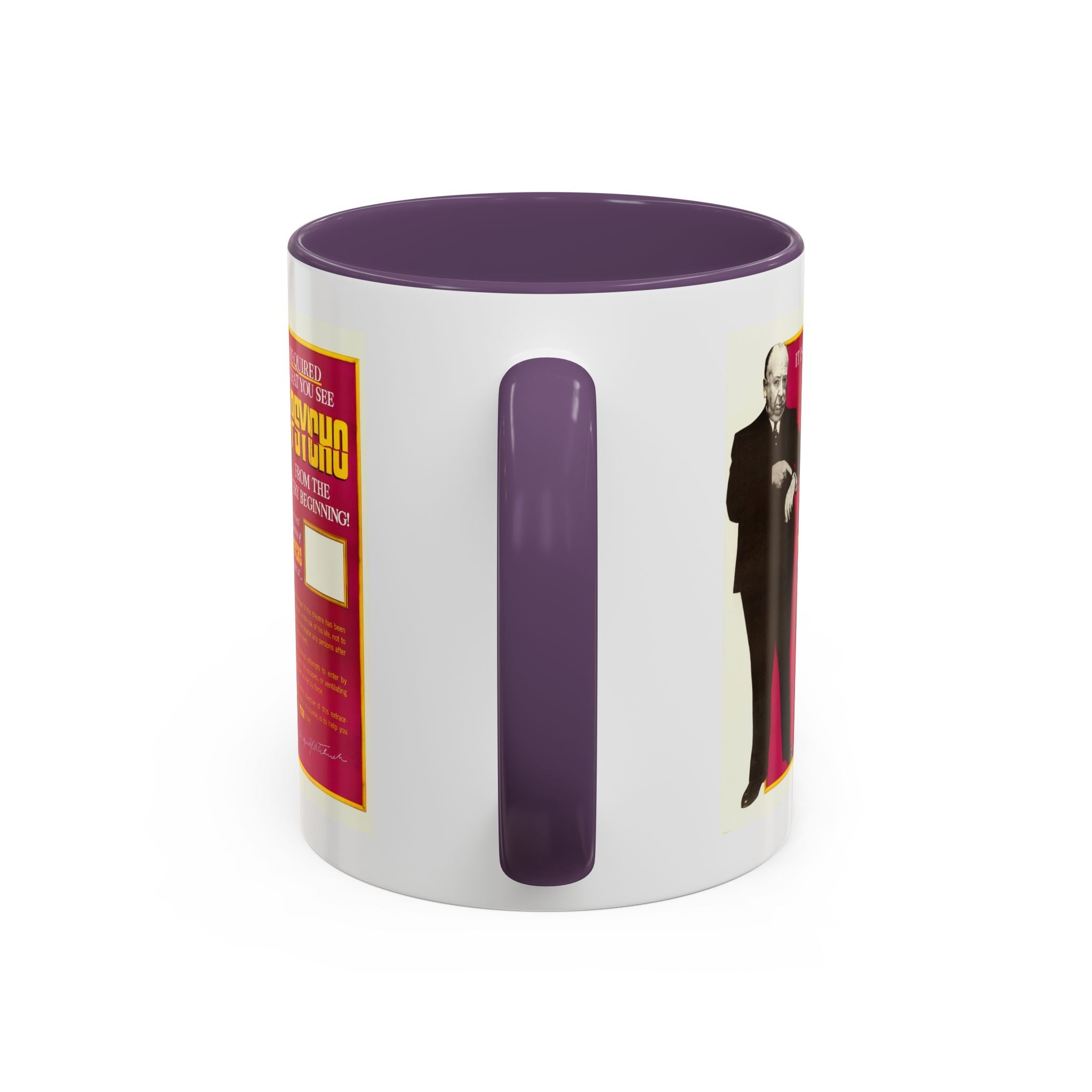 Cult Classic Movie Poster Art Accent Coffee Mug (11, 15oz) - Psycho 1960 - POPvault