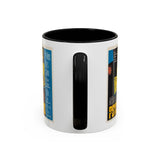 Cult Classic Movie Poster Art Accent Coffee Mug (11, 15oz) - Psycho Halftone Version 1960 - POPvault