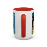 Cult Classic Movie Poster Art Accent Coffee Mug (11, 15oz) - Psycho Halftone Version 1960 - POPvault