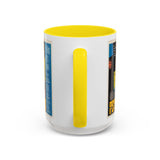 Cult Classic Movie Poster Art Accent Coffee Mug (11, 15oz) - Psycho Halftone Version 1960 - POPvault