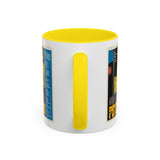 Cult Classic Movie Poster Art Accent Coffee Mug (11, 15oz) - Psycho Halftone Version 1960 - POPvault