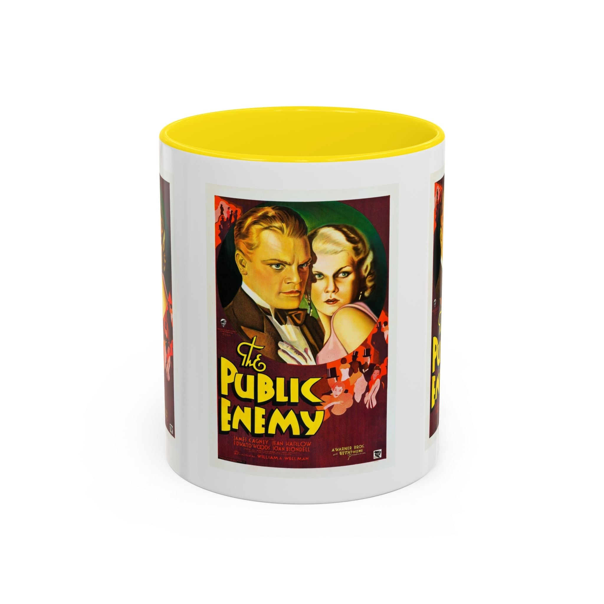 Cult Classic Movie Poster Art Accent Coffee Mug (11, 15oz) - Public Enemy 1931 - POPvault