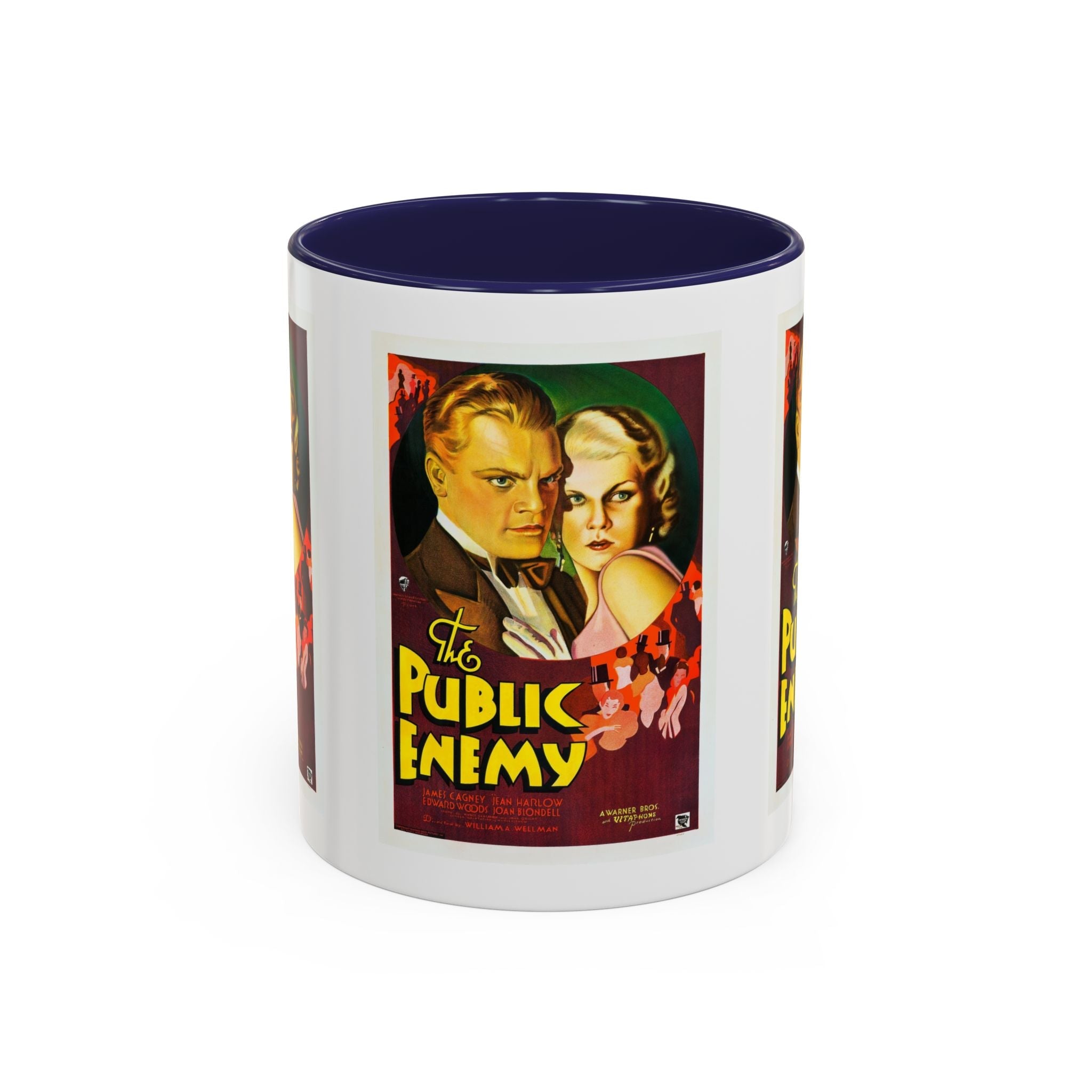 Cult Classic Movie Poster Art Accent Coffee Mug (11, 15oz) - Public Enemy 1931 - POPvault