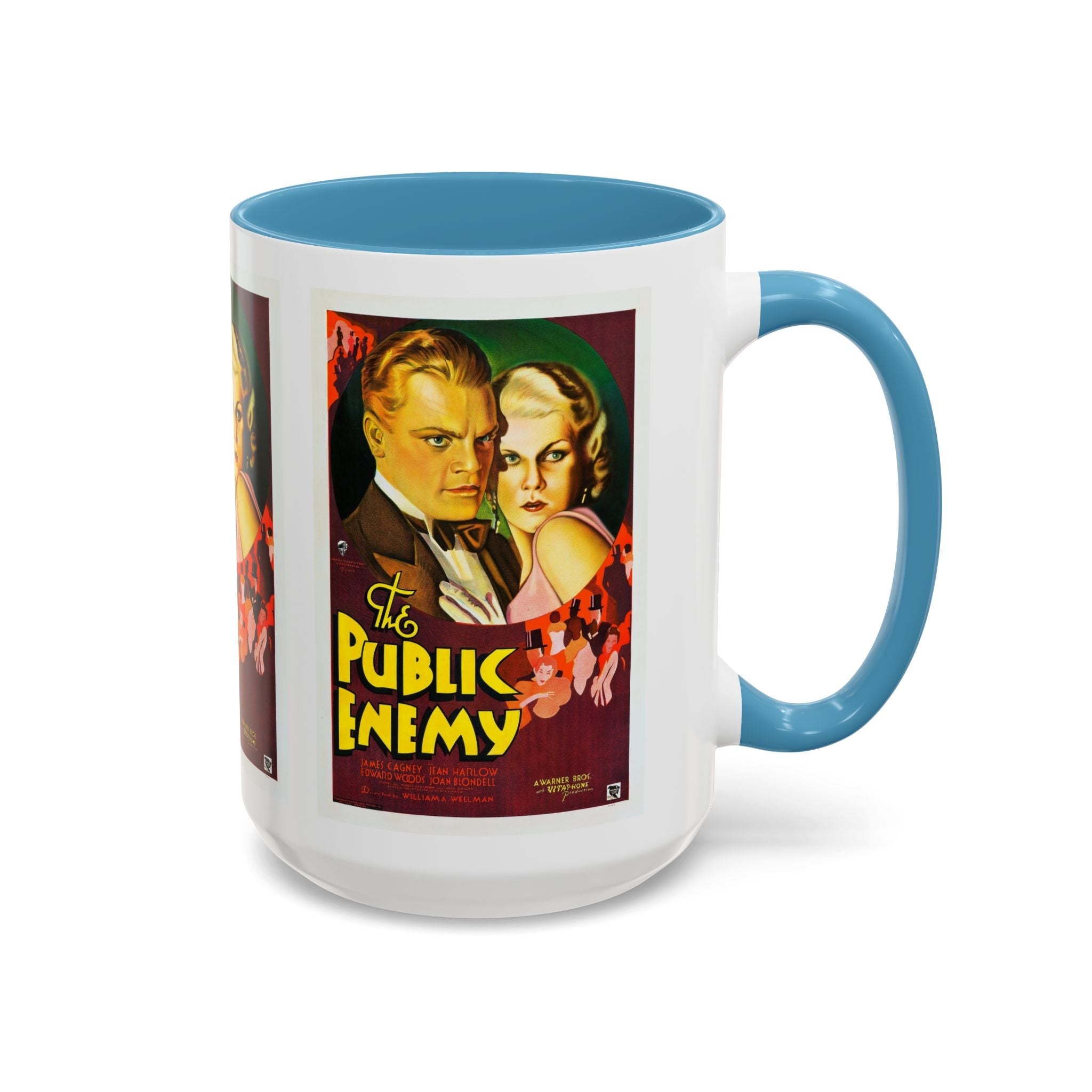 Cult Classic Movie Poster Art Accent Coffee Mug (11, 15oz) - Public Enemy 1931 - POPvault