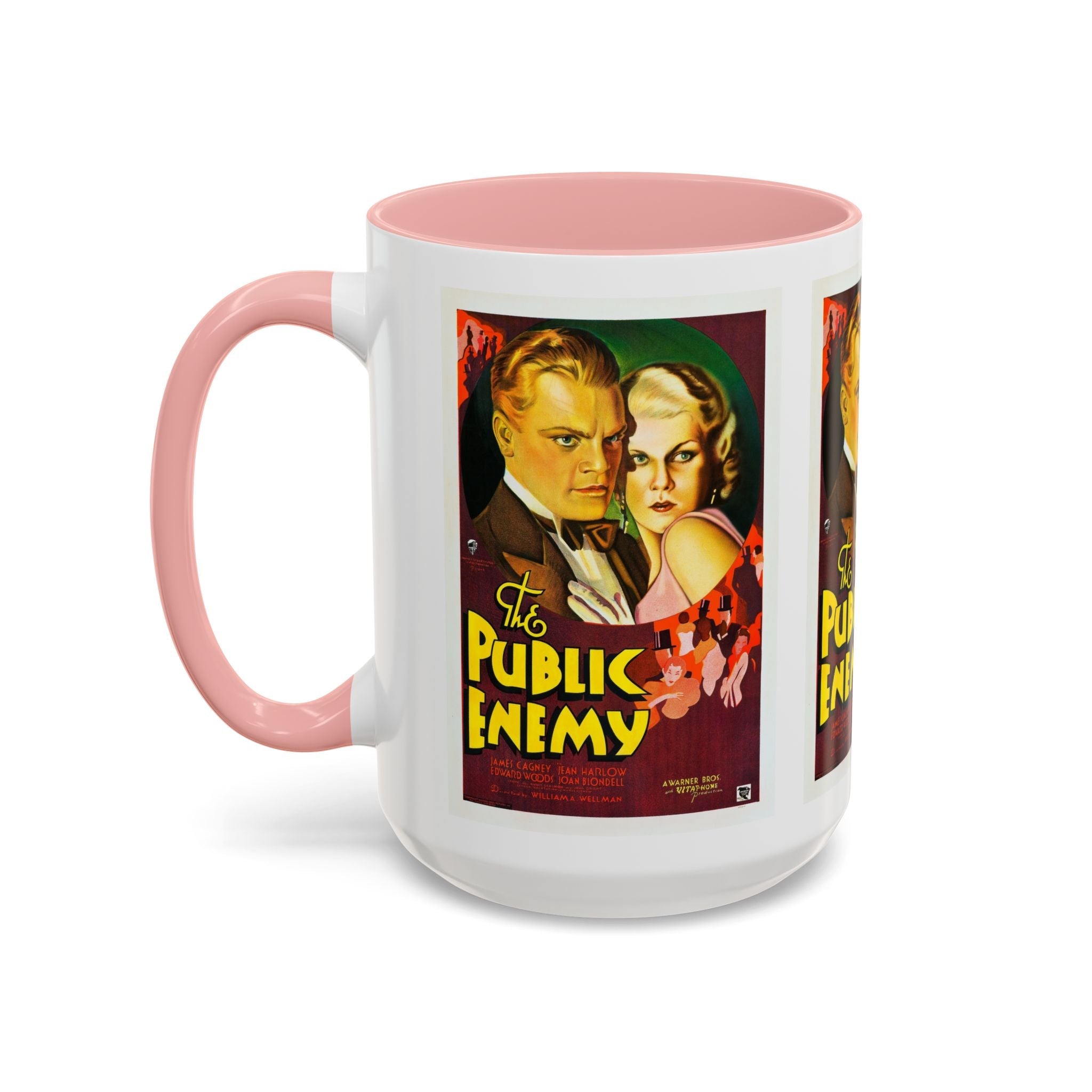 Cult Classic Movie Poster Art Accent Coffee Mug (11, 15oz) - Public Enemy 1931 - POPvault