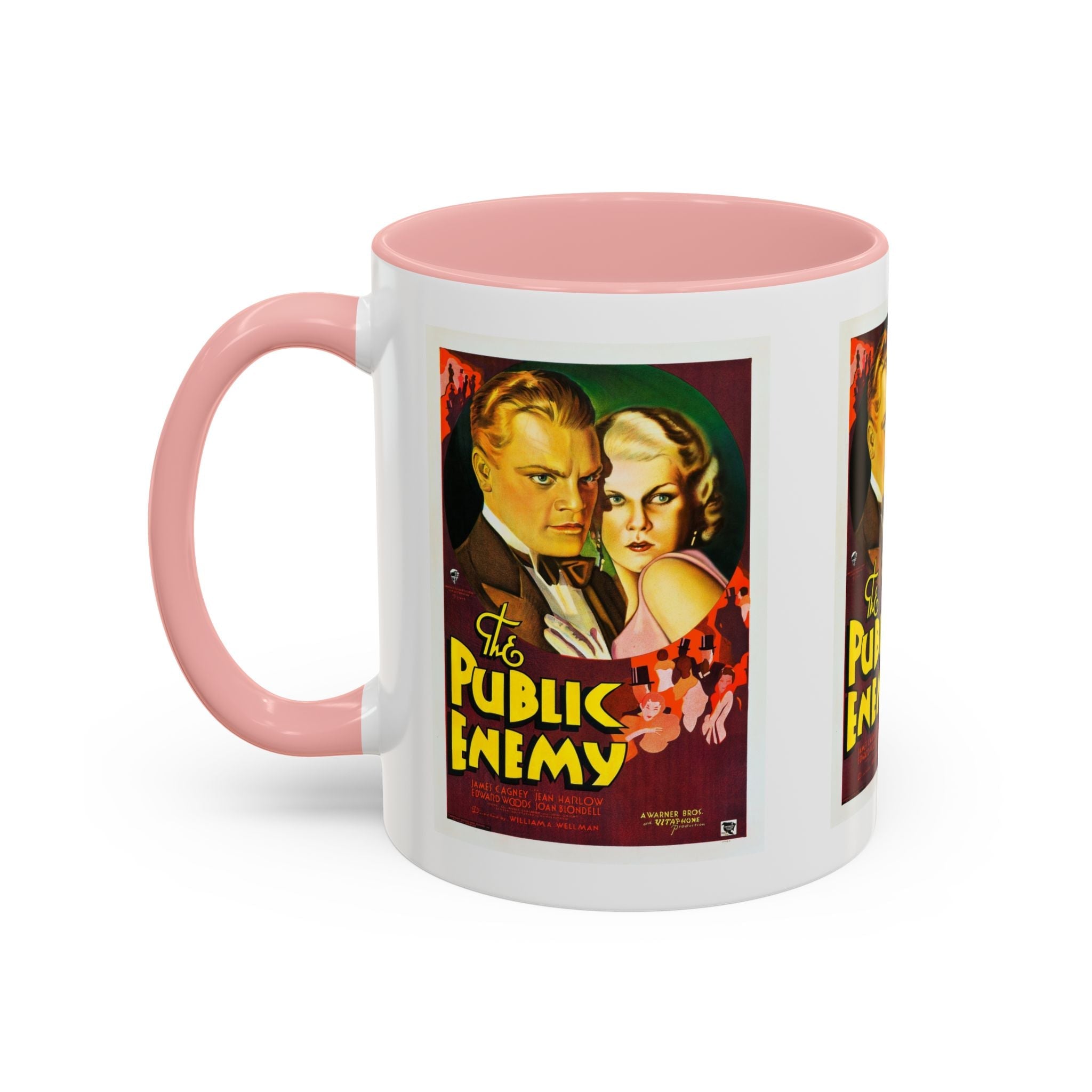 Cult Classic Movie Poster Art Accent Coffee Mug (11, 15oz) - Public Enemy 1931 - POPvault