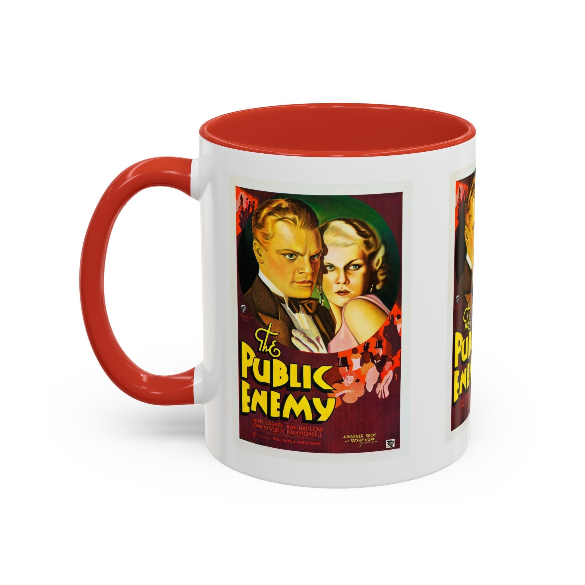 Cult Classic Movie Poster Art Accent Coffee Mug (11, 15oz) - Public Enemy 1931 - POPvault