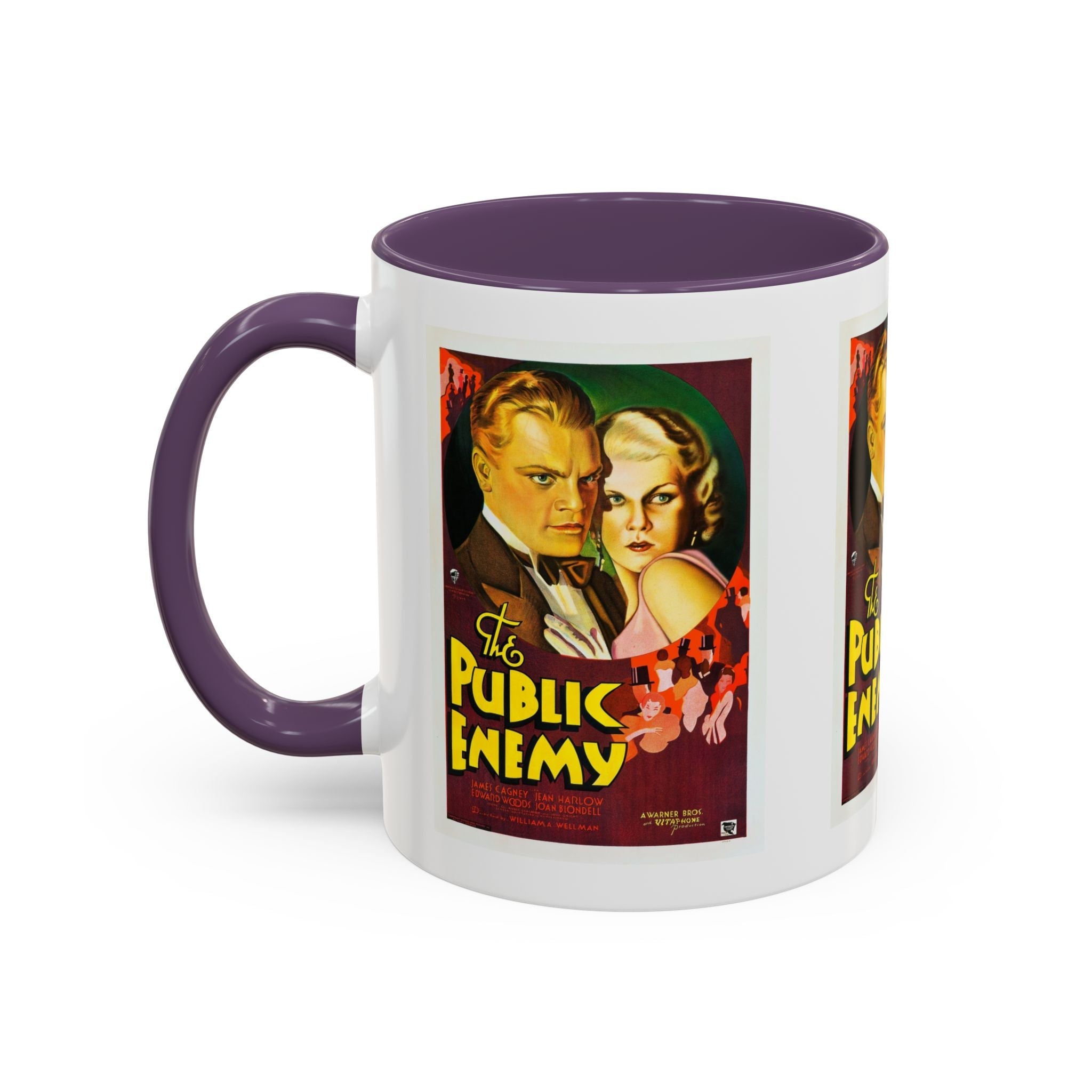 Cult Classic Movie Poster Art Accent Coffee Mug (11, 15oz) - Public Enemy 1931 - POPvault