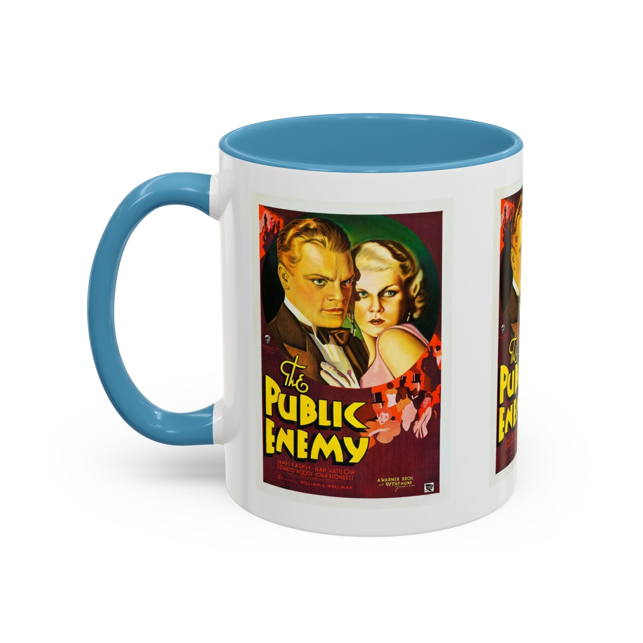Cult Classic Movie Poster Art Accent Coffee Mug (11, 15oz) - Public Enemy 1931 - POPvault