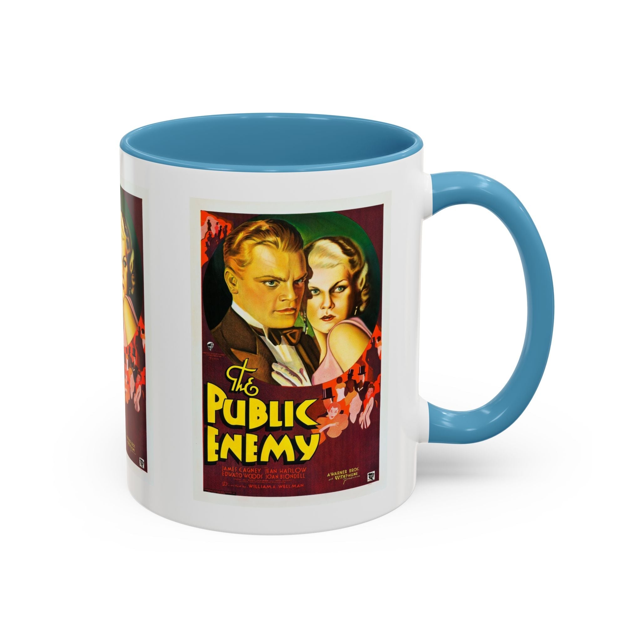 Cult Classic Movie Poster Art Accent Coffee Mug (11, 15oz) - Public Enemy 1931 - POPvault