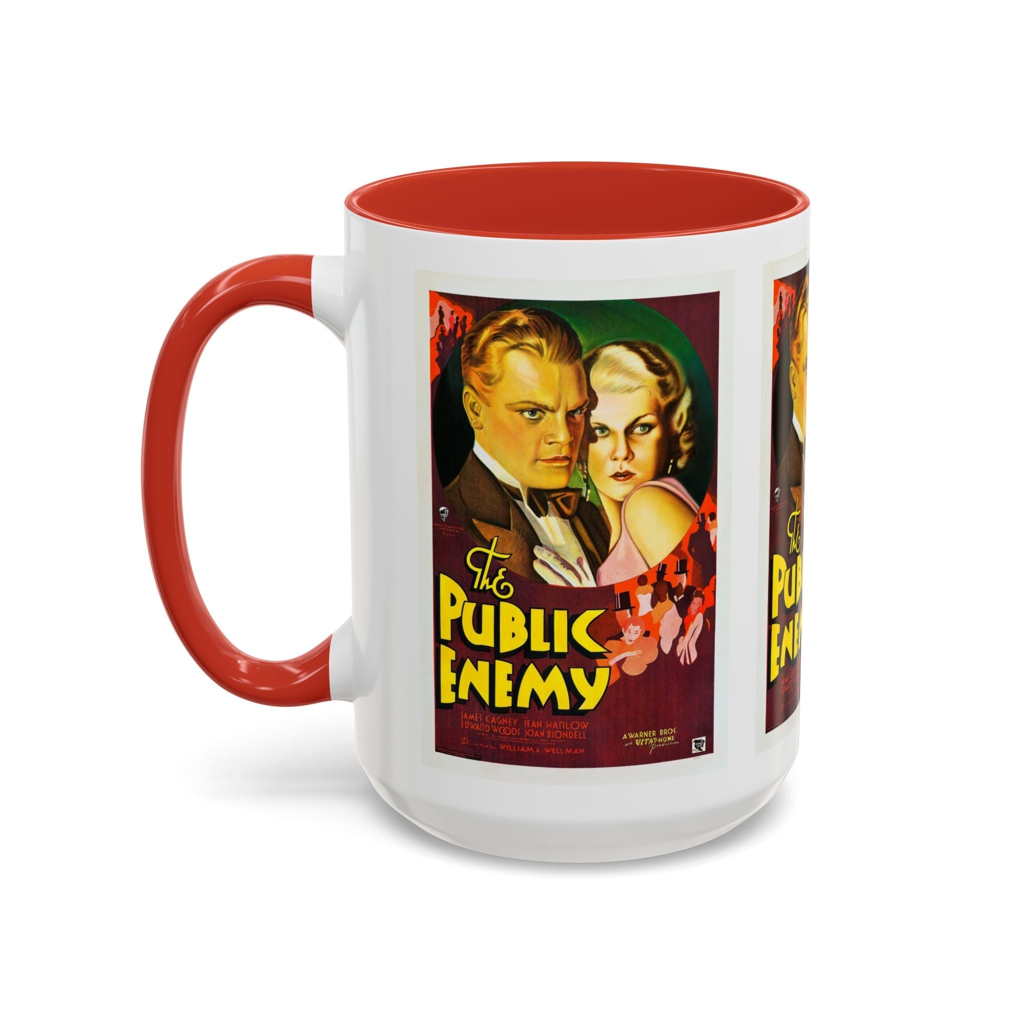 Cult Classic Movie Poster Art Accent Coffee Mug (11, 15oz) - Public Enemy 1931 - POPvault