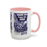 Cult Classic Movie Poster Art Accent Coffee Mug (11, 15oz) - Radar Men From The Moon 1952 - POPvault