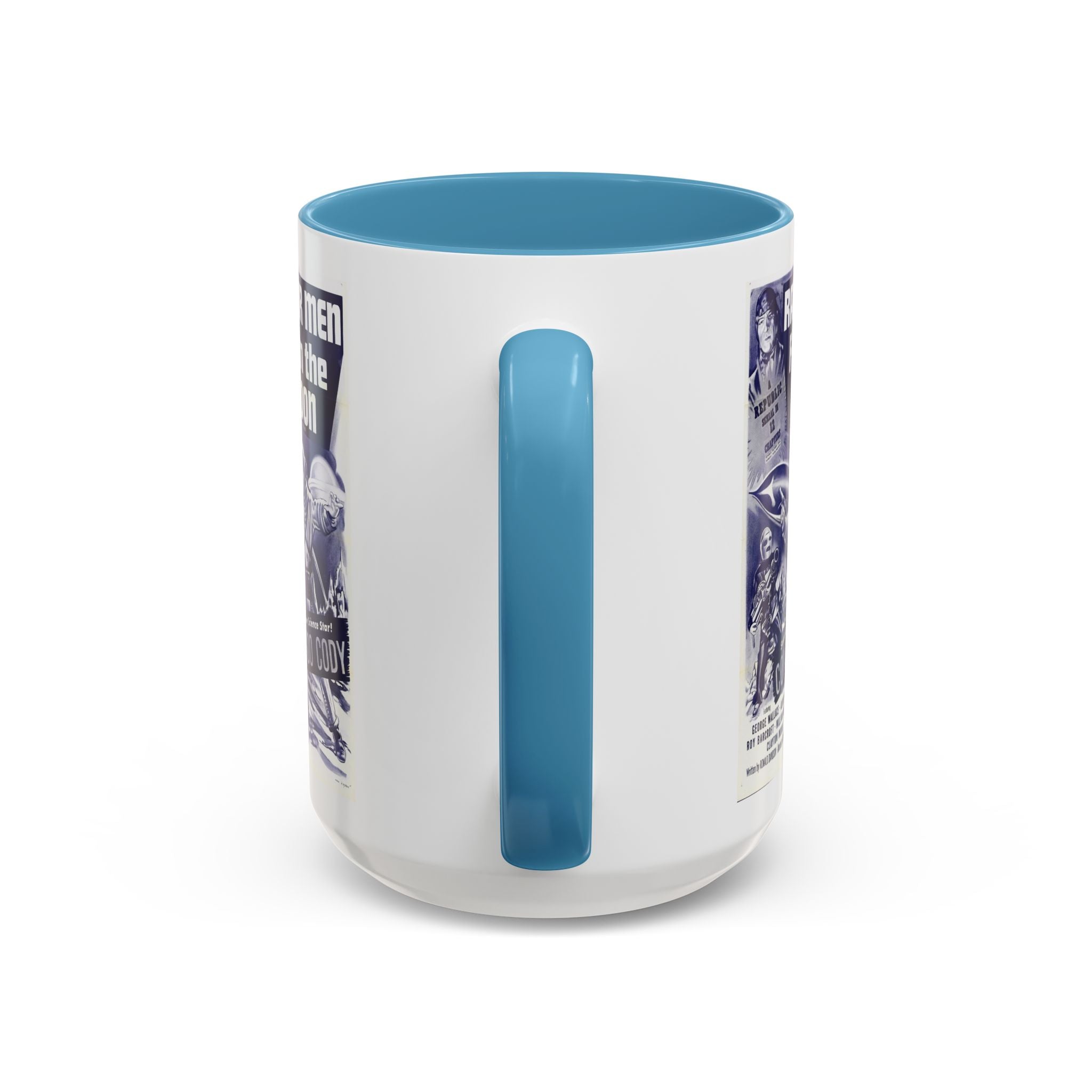 Cult Classic Movie Poster Art Accent Coffee Mug (11, 15oz) - Radar Men From The Moon 1952 - POPvault